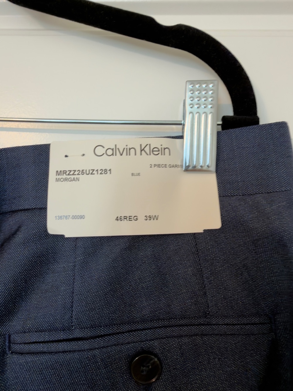Calvin Klein Men's Dress Pants - Dark Blue